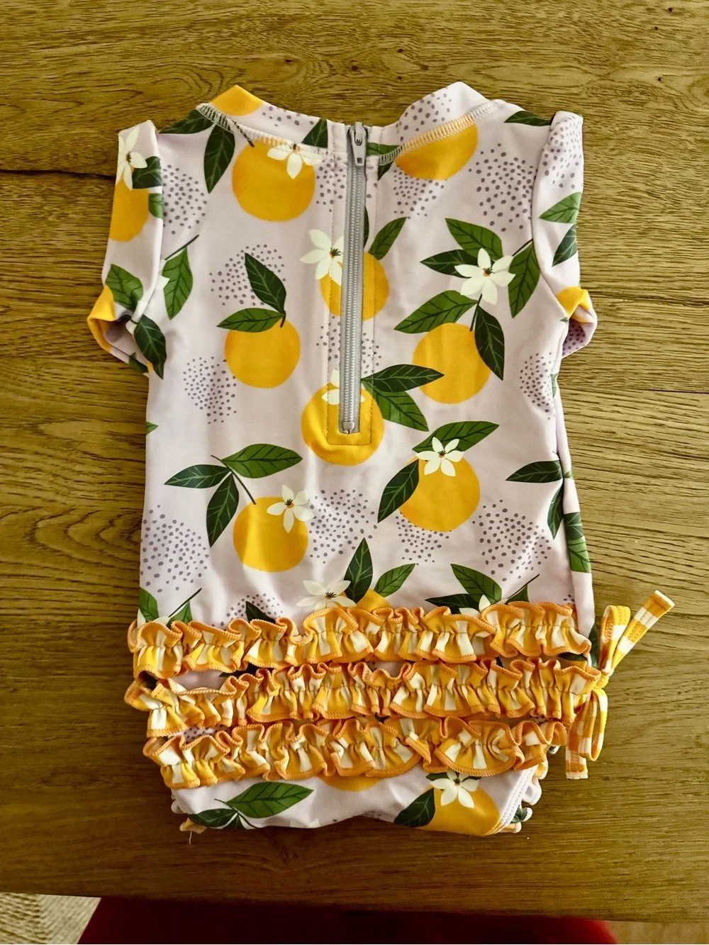 Rufflebutts Baby Citrus One-Piece Swimsuit